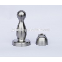 High Quality Toilet Cubicle Stainless Steel Stopper Mounted Door Stop Glass Shower